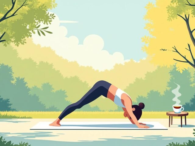 Routine de yoga matinal : boostez votre énergie avant 8h