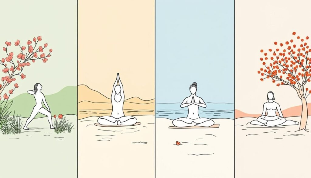 découvrez comment adapter votre pratique du yoga au rythme des saisons pour harmoniser corps et esprit avec les énergies de la nature. conseils et postures adaptés à chaque période de l’année.