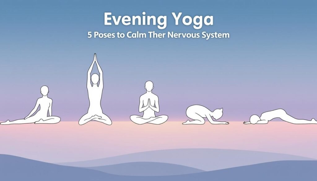 découvrez 5 postures de yoga du soir spécialement sélectionnées pour calmer le système nerveux, favoriser la détente et améliorer la qualité de votre sommeil. idéal pour relâcher le stress en douceur avant de dormir.