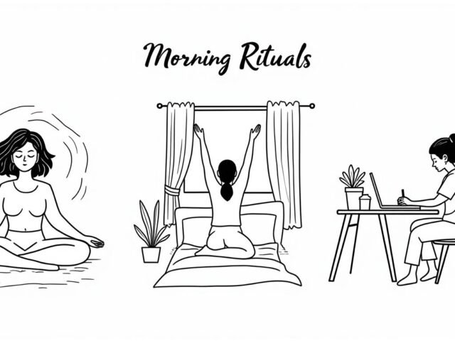 Les 3 rituels matinaux qui apaisent l’esprit avant même le café