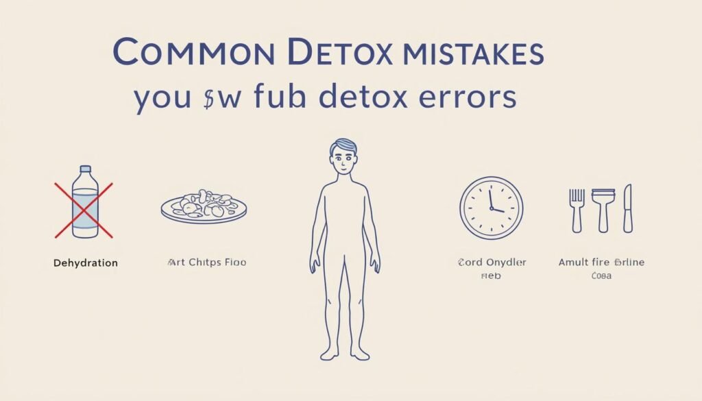 découvrez les 3 erreurs courantes qui compromettent votre détoxification et apprenez comment les éviter pour maximiser les bienfaits de votre programme santé.