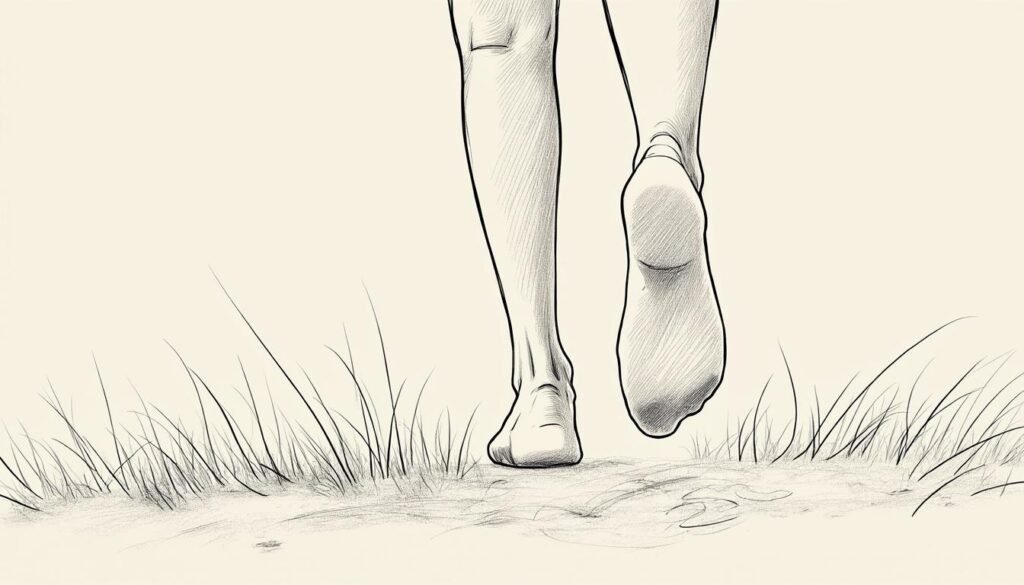 découvrez comment marcher pieds nus, grâce à l'earthing, peut revitaliser votre énergie et améliorer votre bien-être au quotidien.